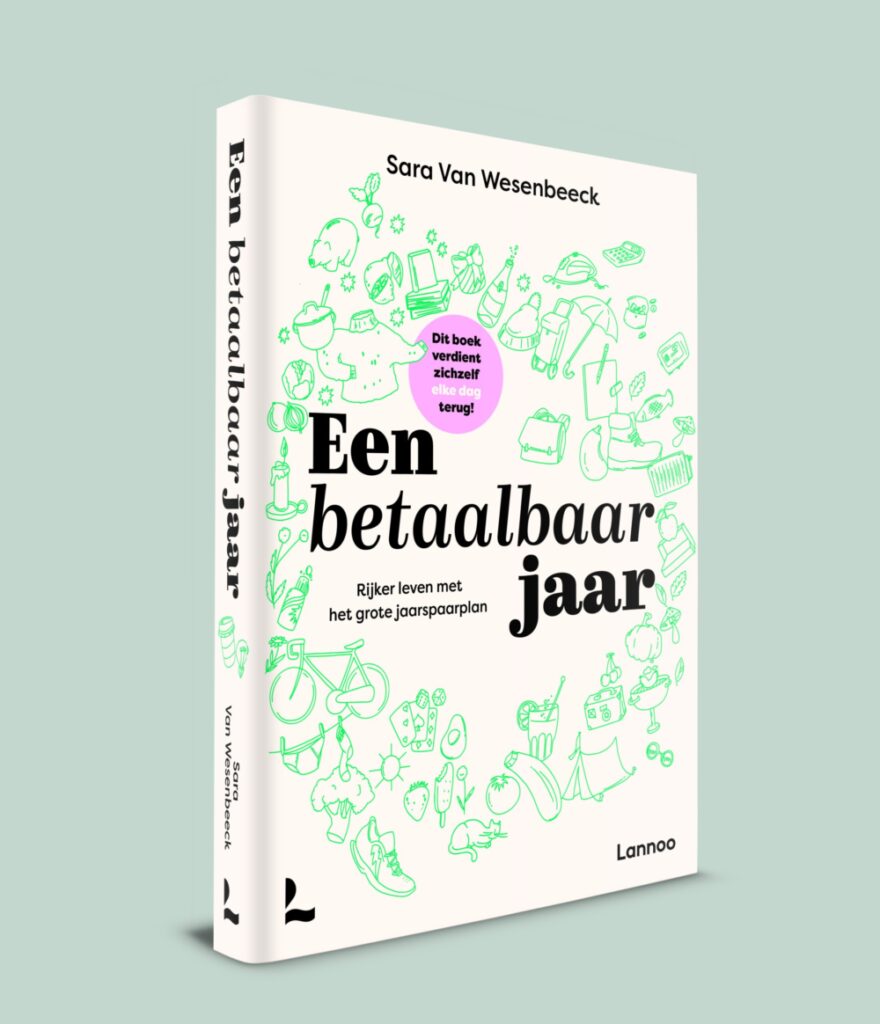 Een betaalbaar jaar, 6de boek van budgetexperte Sara Van Wesenbeeck - beste hier je exemplaar: www.mijnportemonnee.be www.barkingdogs.be